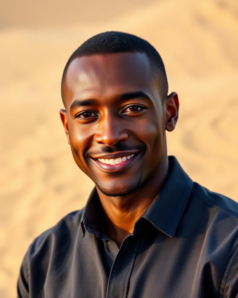 Portrait of James Okafor